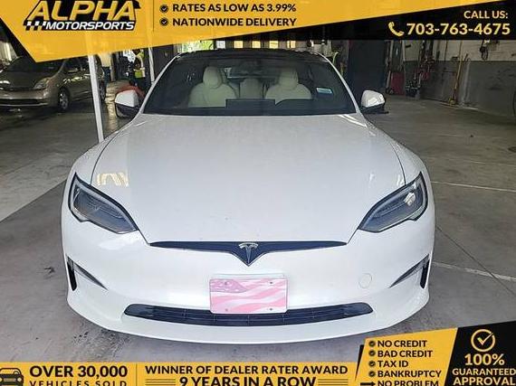 TESLA MODEL S 2021 5YJSA1E53MF440348 image